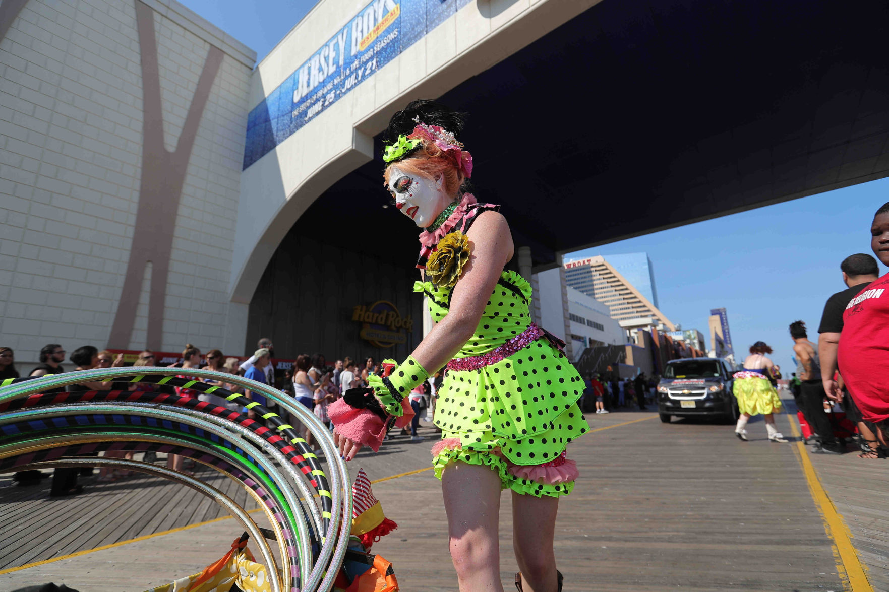 Hard Rock celebrated its one-year anniversary with Boardwalk parade